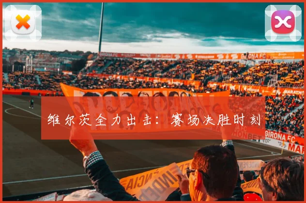 维尔茨全力出击：赛场决胜时刻